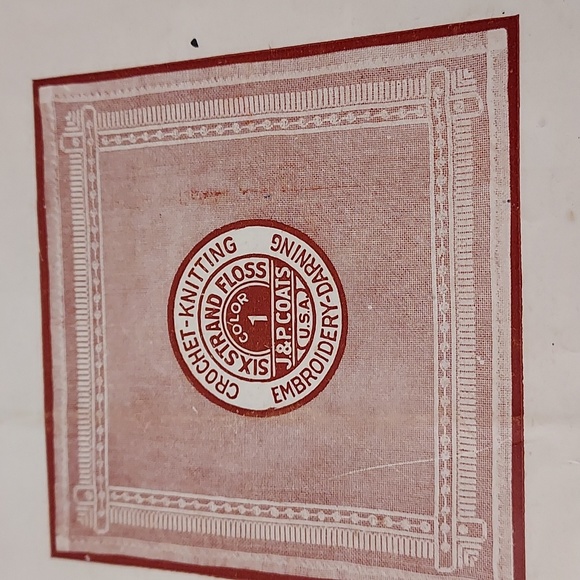 Vintage 1921 J & P Coats Embroidery and Hot Iron Patterns - Picture 10 of 10